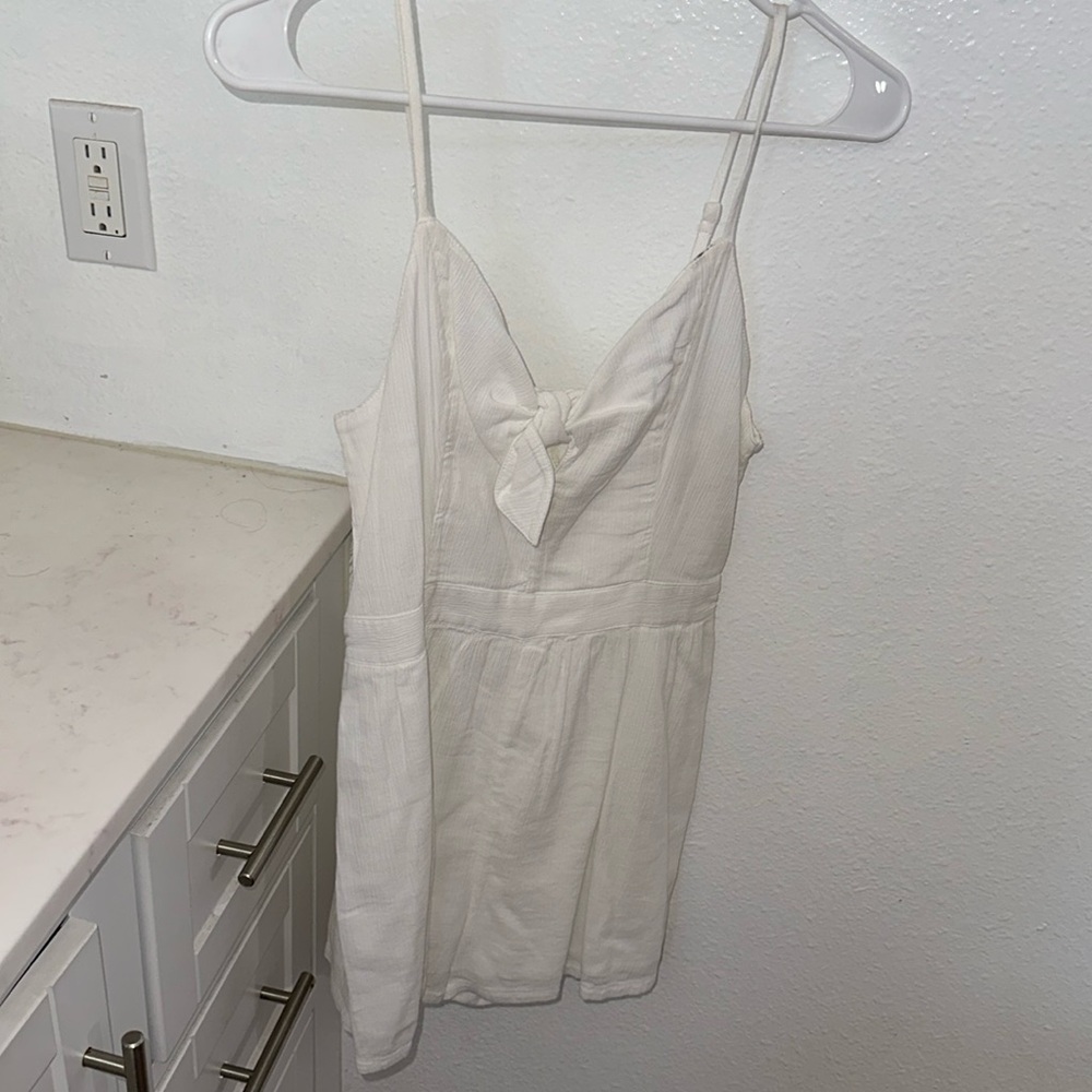 Aerie white romper